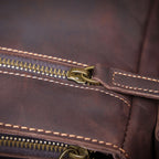 Durable Genuine Leather Satchel | Work & Travel