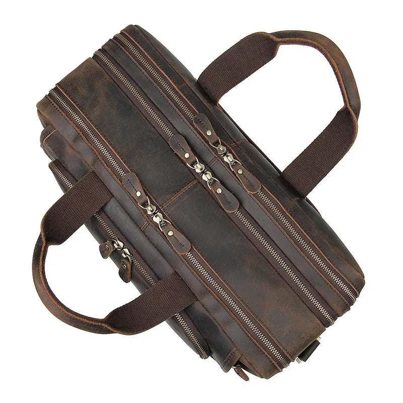 Executive Leather Laptop Bag | Work