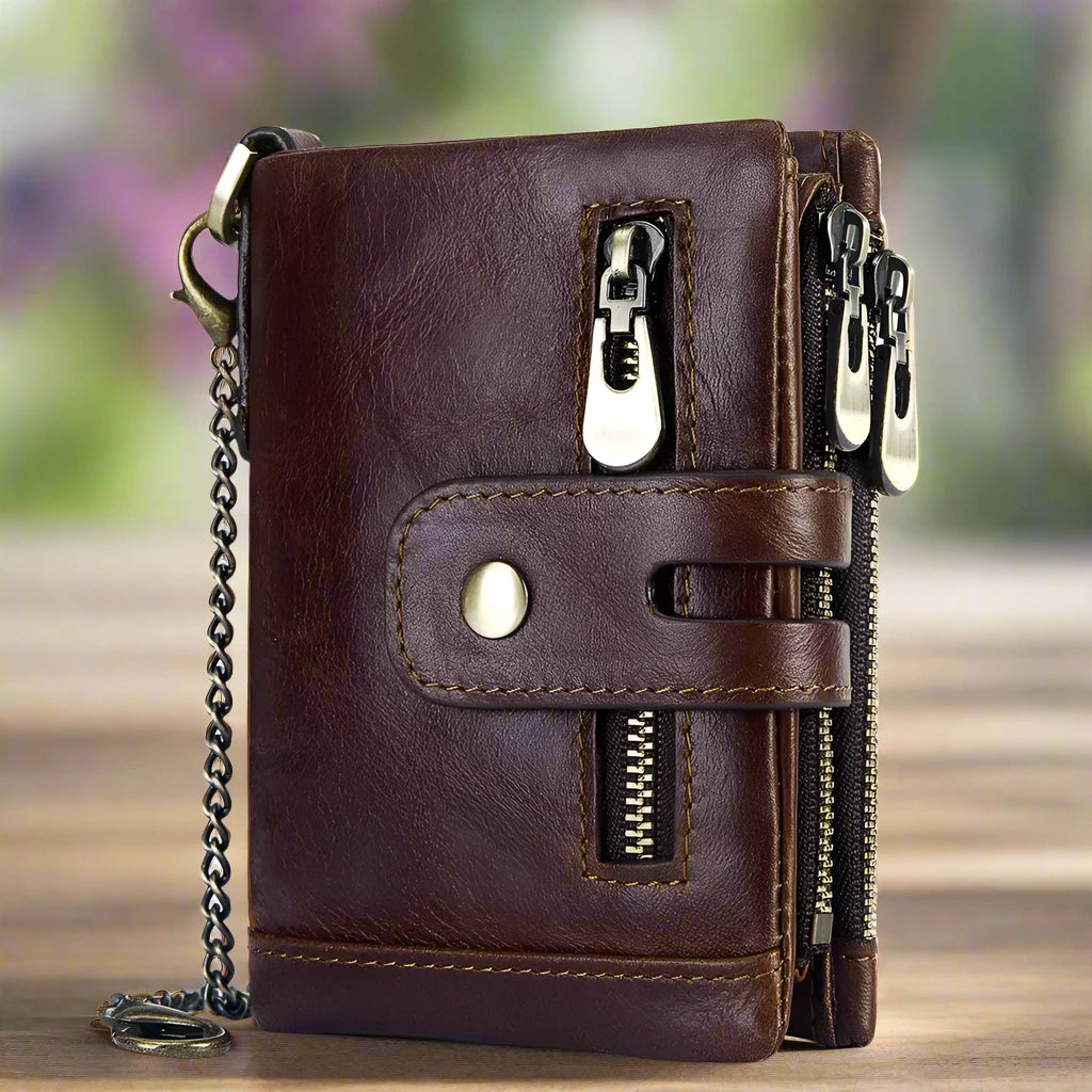 Women’s Genuine Leather Wallet | Travel & Daily Use