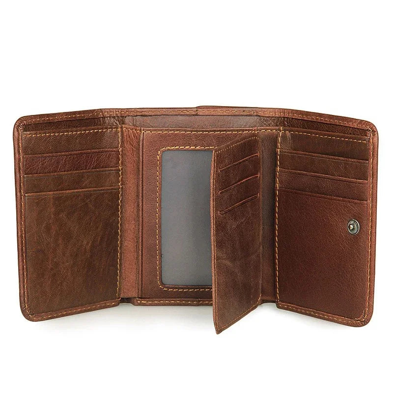 Premium Leather Trifold Wallet | Everyday Use