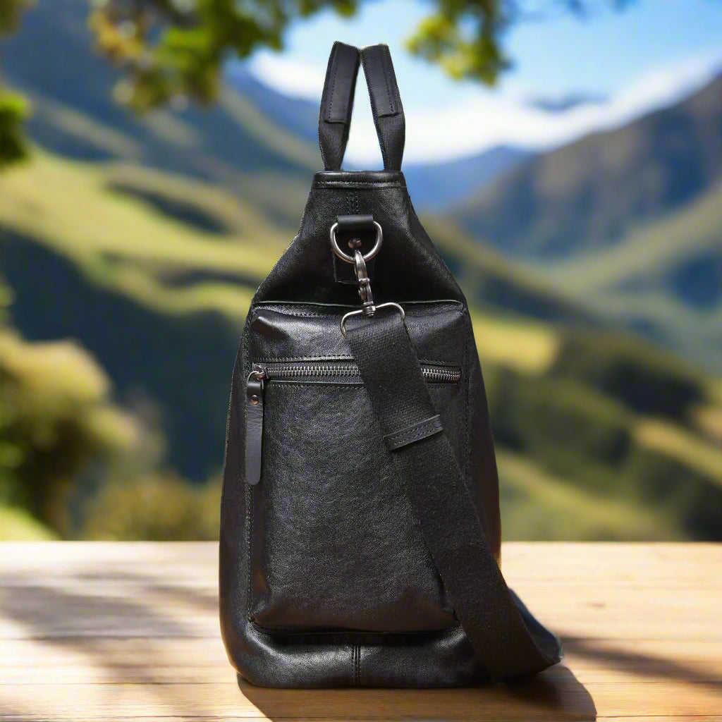 Versatile Premium Leather Briefcase | Office & Casual