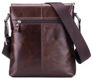 Genuine Leather Shoulder Bag – Laptop-Ready & Executive Style