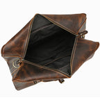 Spacious Genuine Leather Weekender Bag | Travel