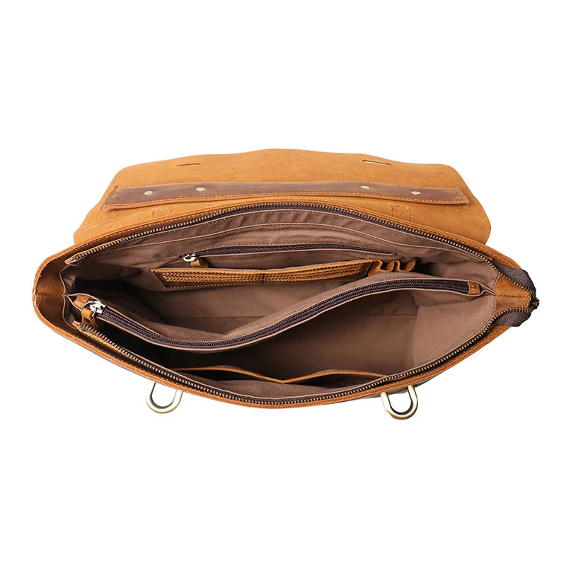 Genuine Leather Business Briefcase | Work & Business