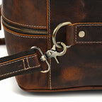 Spacious Genuine Leather Weekender Bag | Travel