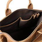 Premium Leather Briefcase/15 inch Laptop Bag |  Work & Business