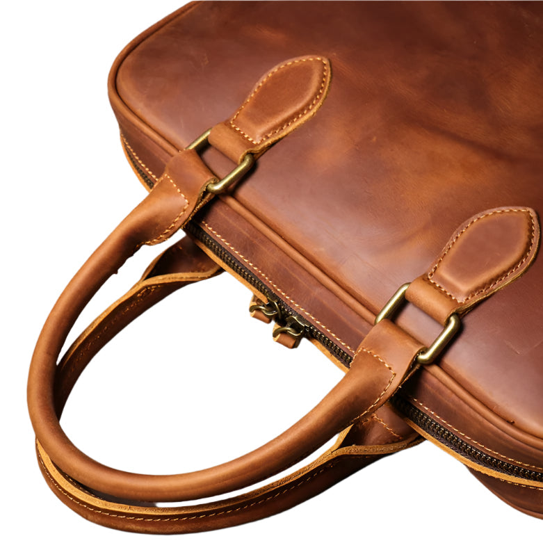 Genuine Leather Briefcase for Men | Work & Travel