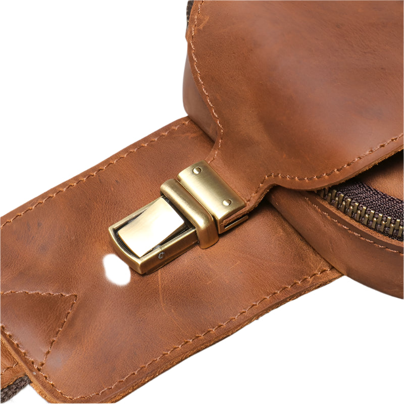 Genuine Leather Crossbody | Travel