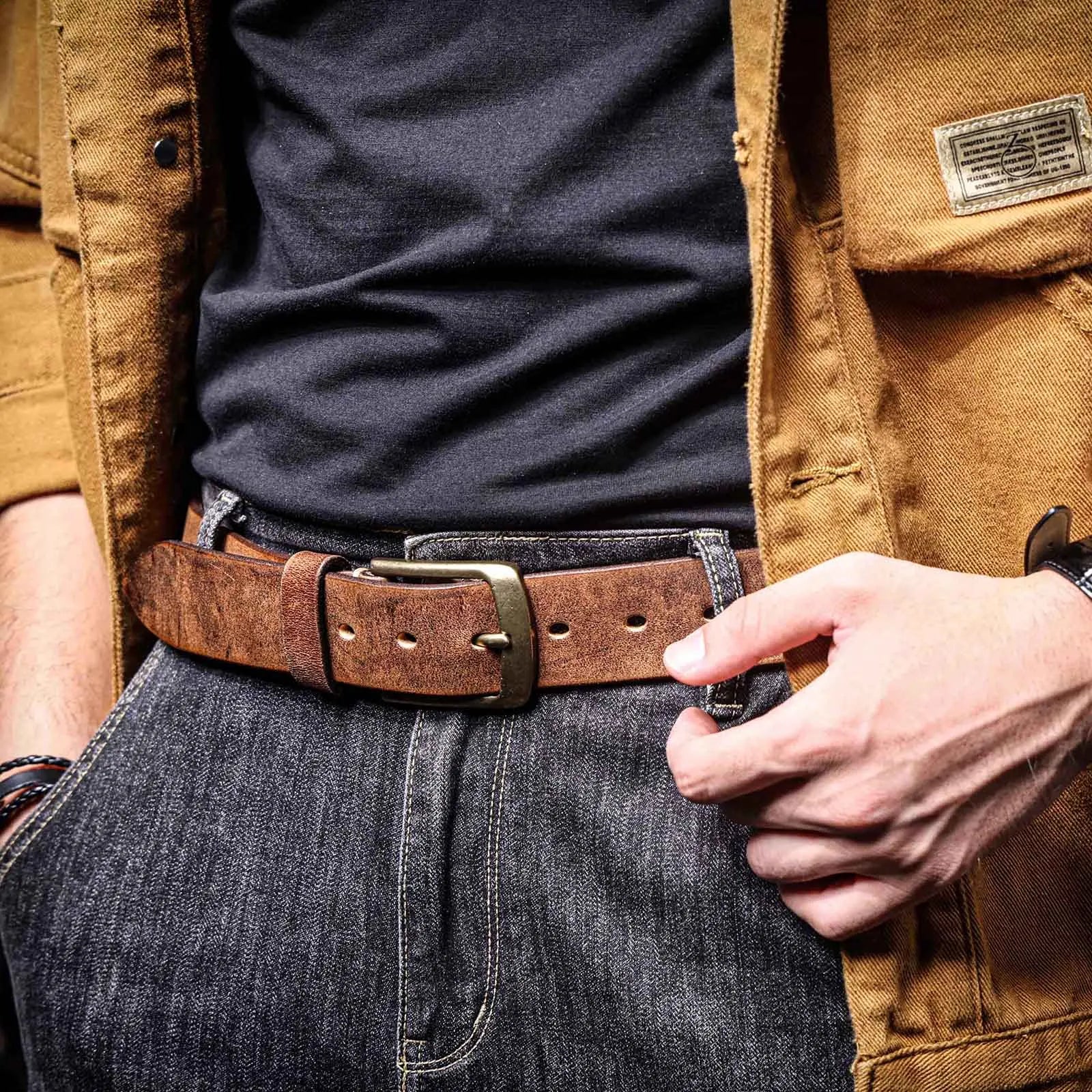 High-Quality Genuine Leather Belt for Men & Women – Classic Everyday Style