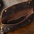 Genuine Leather Long Wallet | Travel & Daily Use