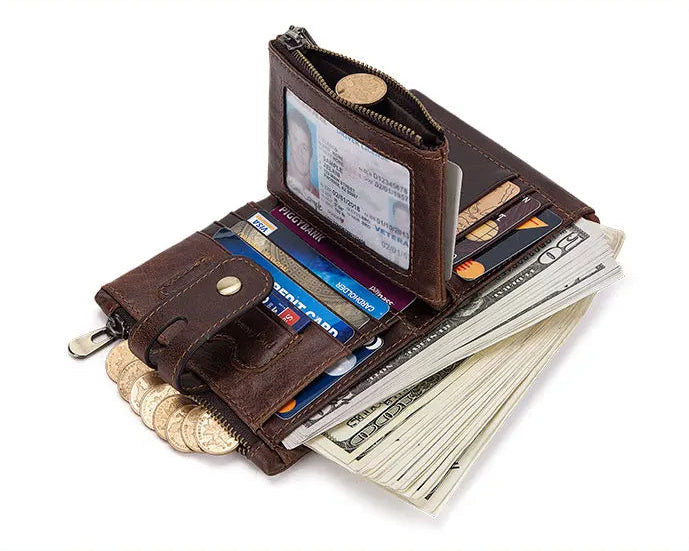 Women’s Genuine Leather Wallet | Travel & Daily Use