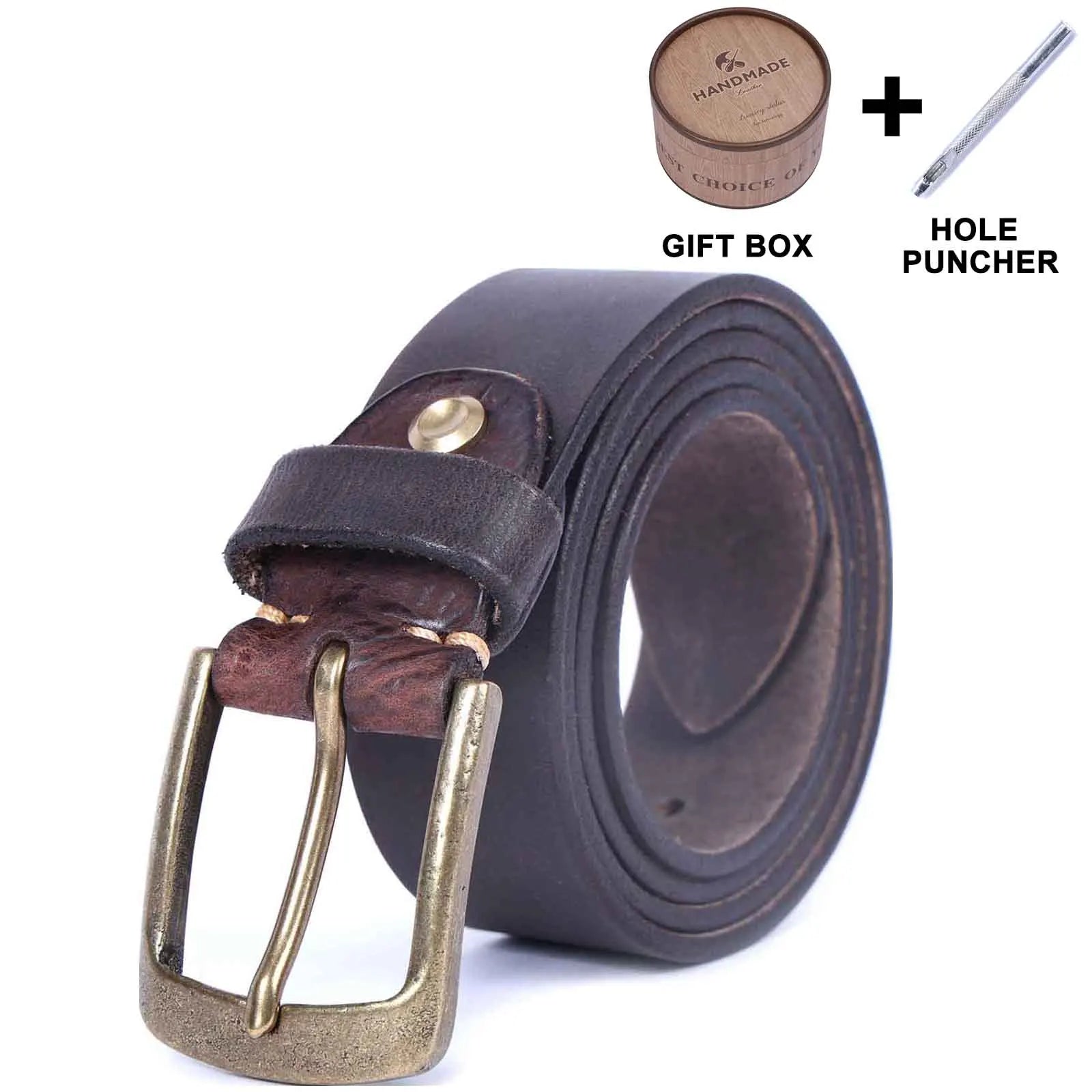 High-Quality Genuine Leather Belt for Men & Women – Classic Everyday Style