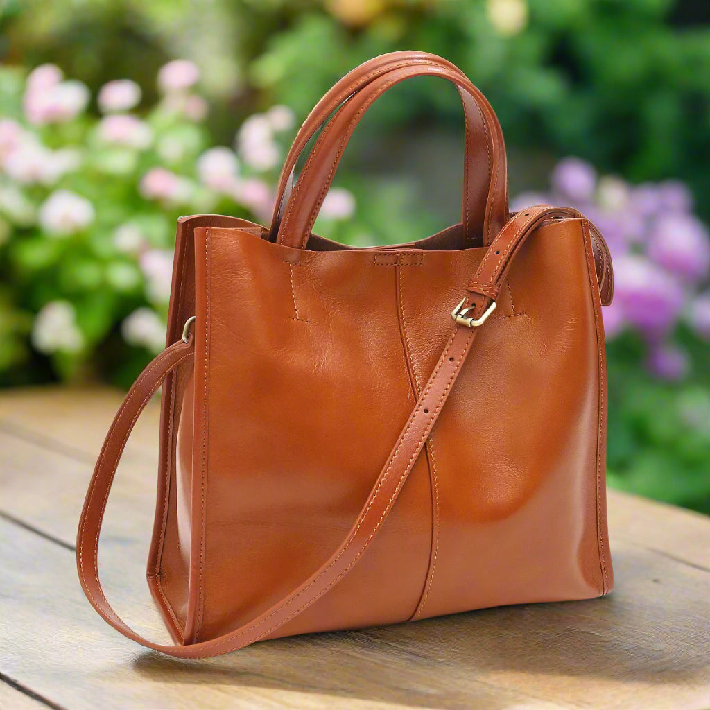 Soft & Durable Women’s Genuine Leather Tote | Casual & Work