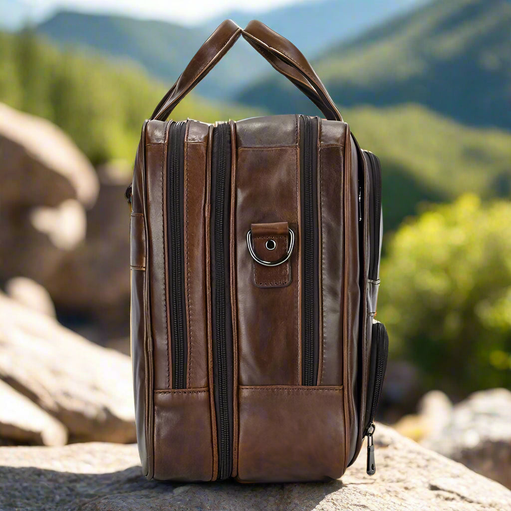 Executive Leather Laptop Bag | Work