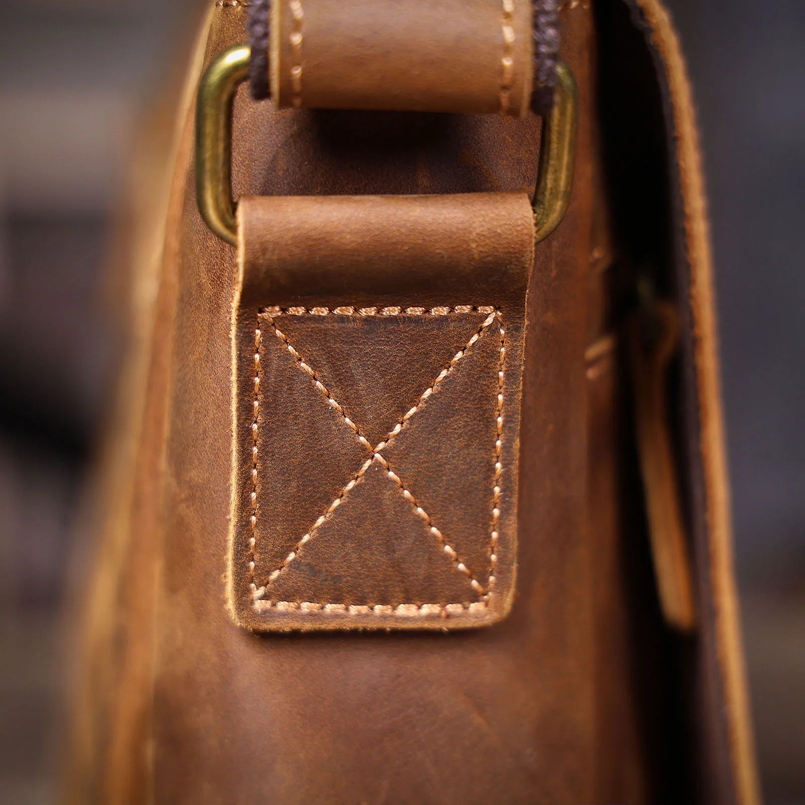 Durable Genuine Leather Satchel | Work & Travel