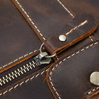 Spacious Genuine Leather Weekender Bag | Travel
