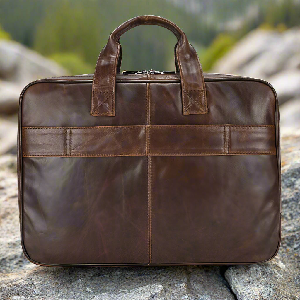 Executive Leather Laptop Bag | Work