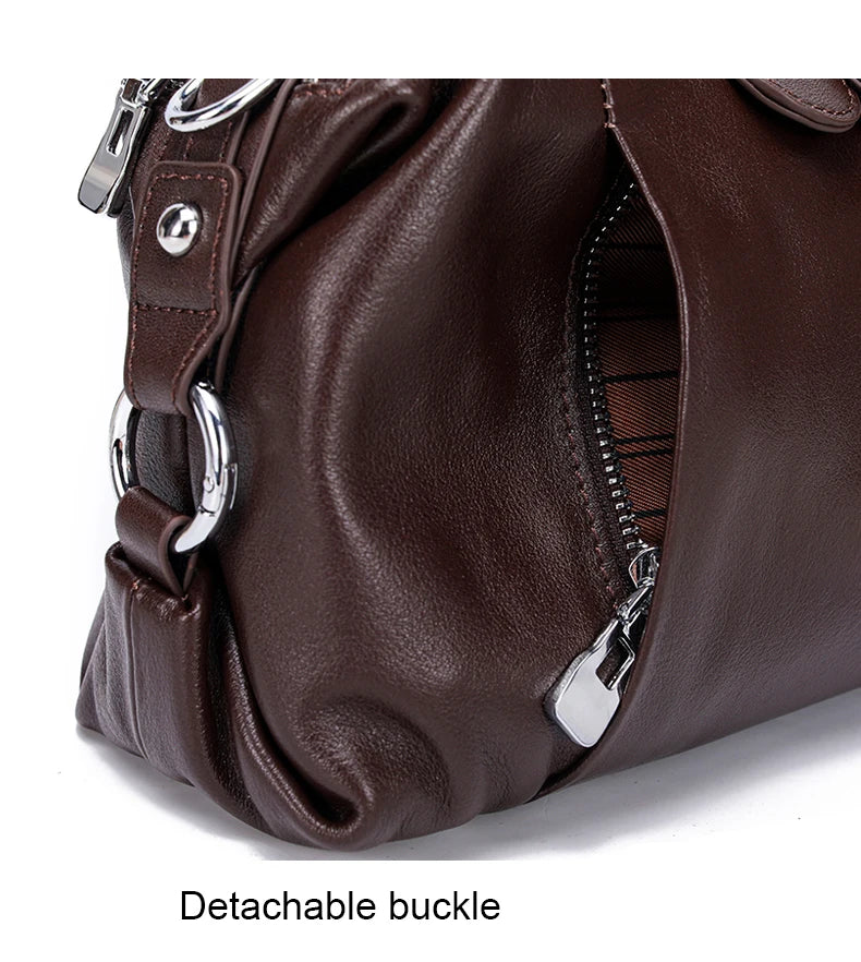 Women’s Genuine Leather Satchel | Casual & Travel
