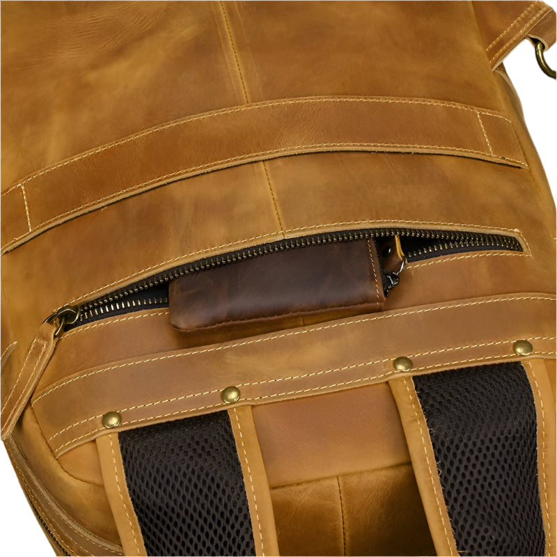 Men’s & Women’s Leather Backpack | Casual
