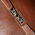 Full-Grain Genuine Leather Duffle Bag | Gym & Travel