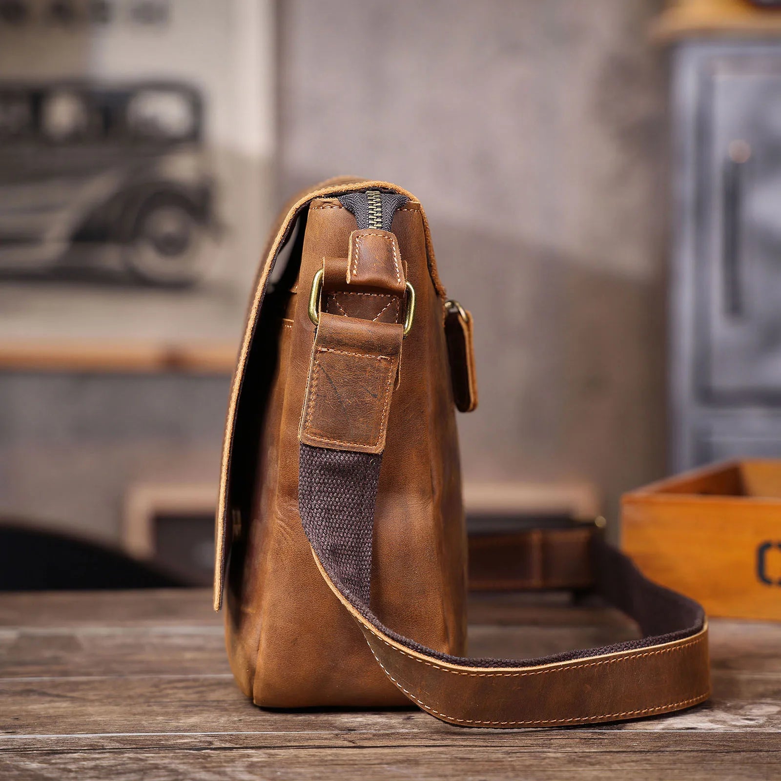 Genuine Leather Satchel – Durable Everyday Carry for All