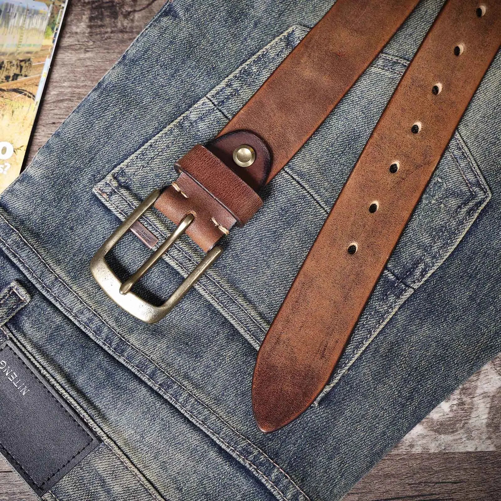 High-Quality Genuine Leather Belt for Men & Women – Classic Everyday Style