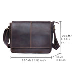 Durable Genuine Leather Satchel | Work & Travel