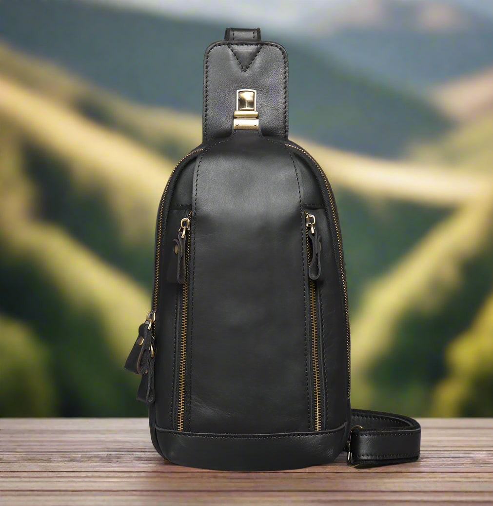 Genuine Leather Crossbody | Travel