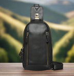 Genuine Leather Crossbody | Travel