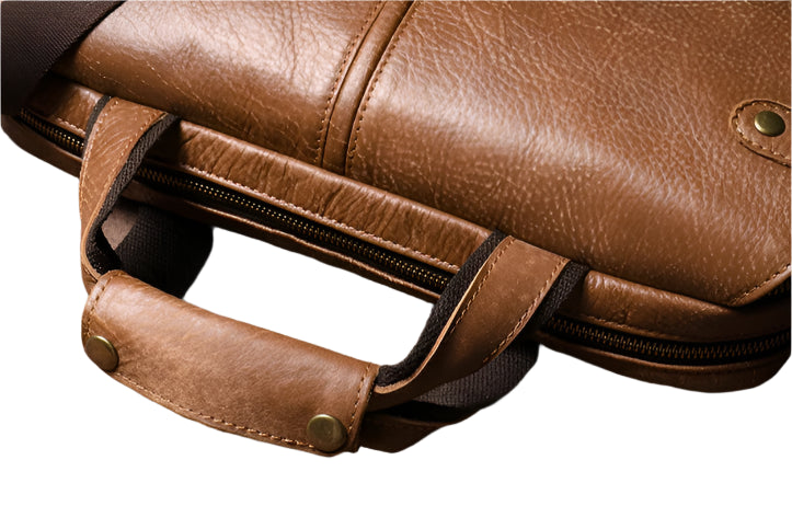 Professional Genuine Leather Briefcase | Work & Travel