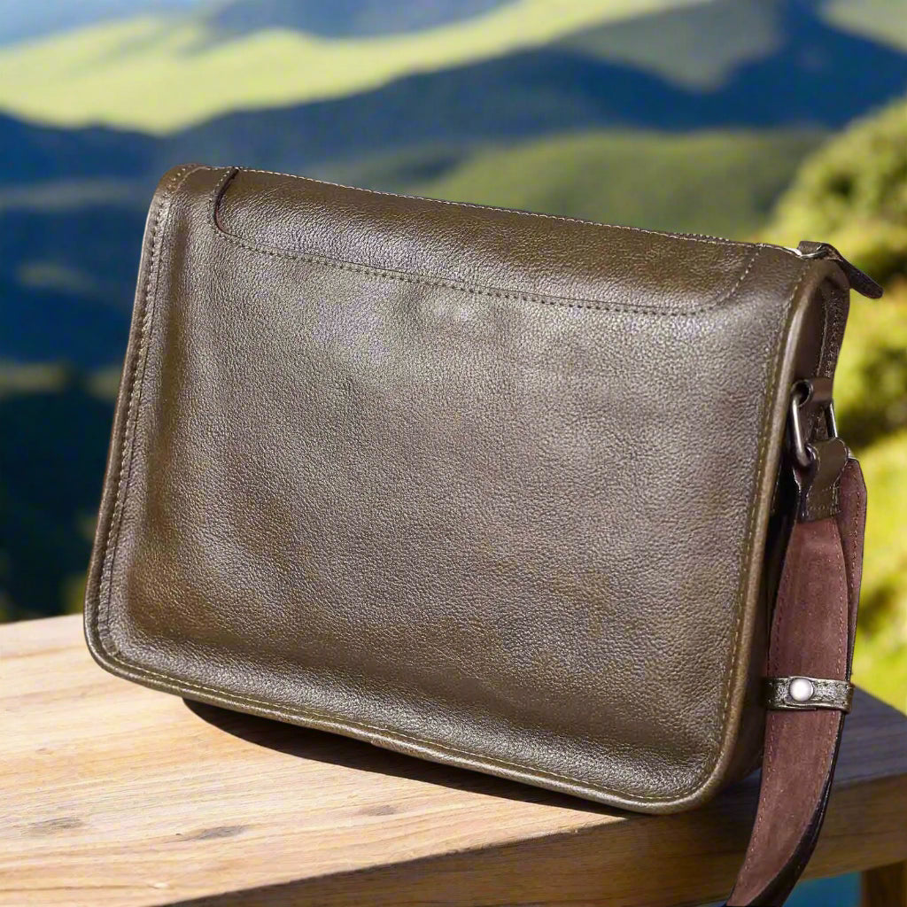 Soft Leather Crossbody Bag | Casual & Daily Use