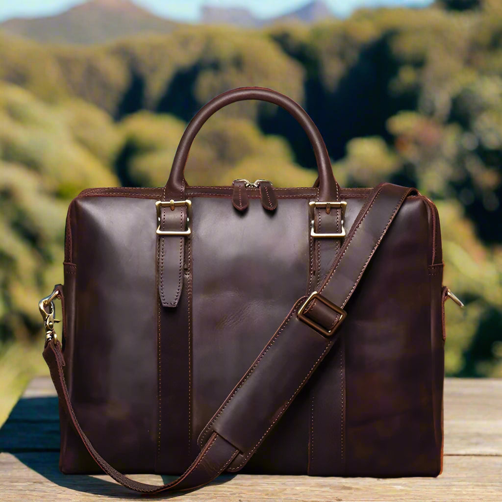 Men’s Full Grain Leather Bag | Business & Work