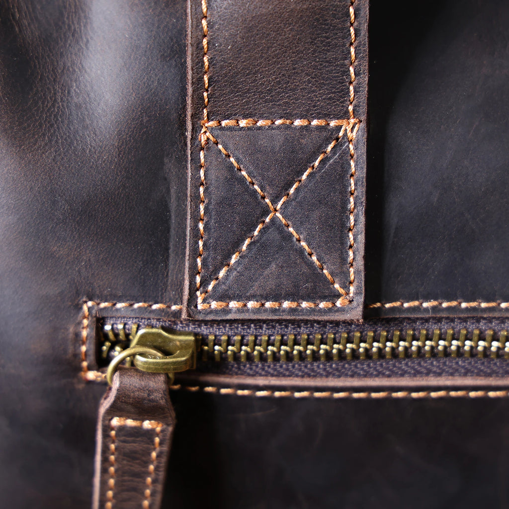 Premium Leather Briefcase/15 inch Laptop Bag |  Work & Business