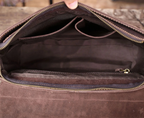 Durable Genuine Leather Satchel | Work & Travel