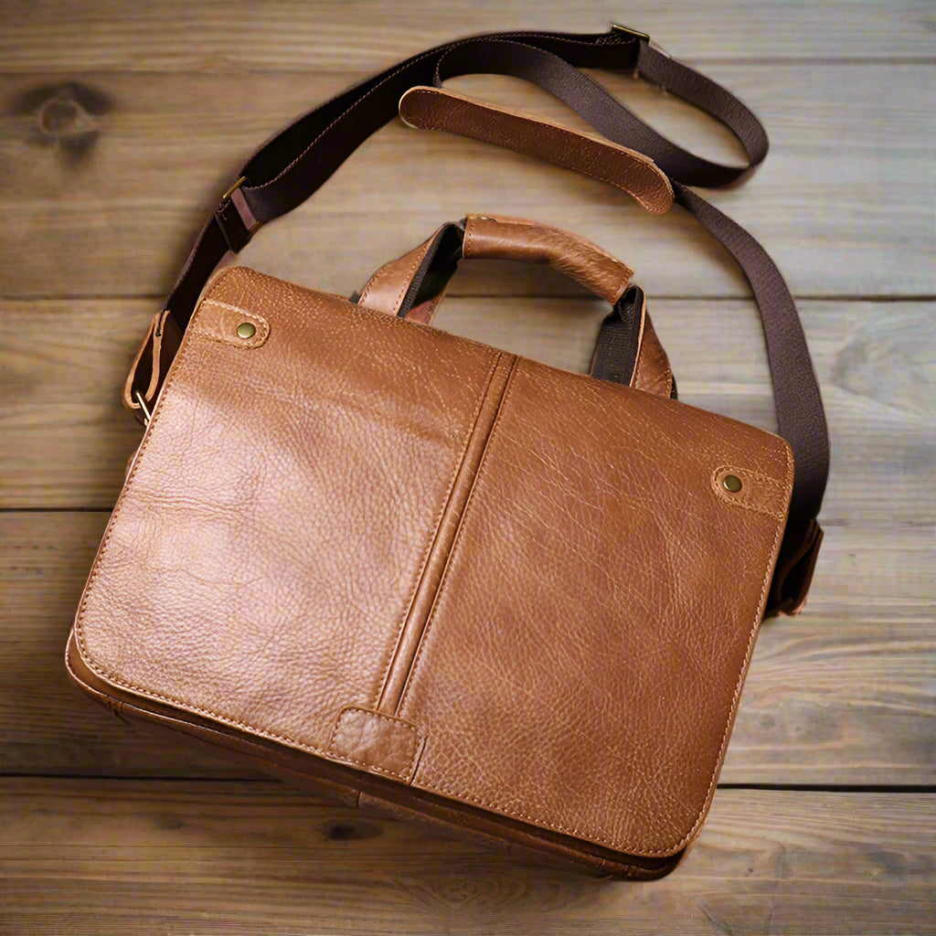 Professional Genuine Leather Briefcase | Work & Travel