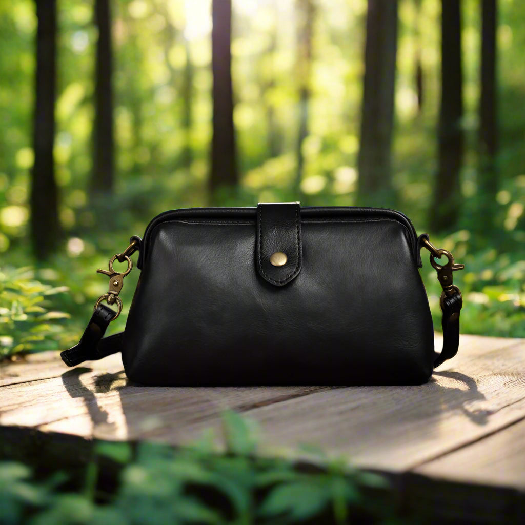 Everyday Leather Crossbody Bag | Daily Use & Evening Outings