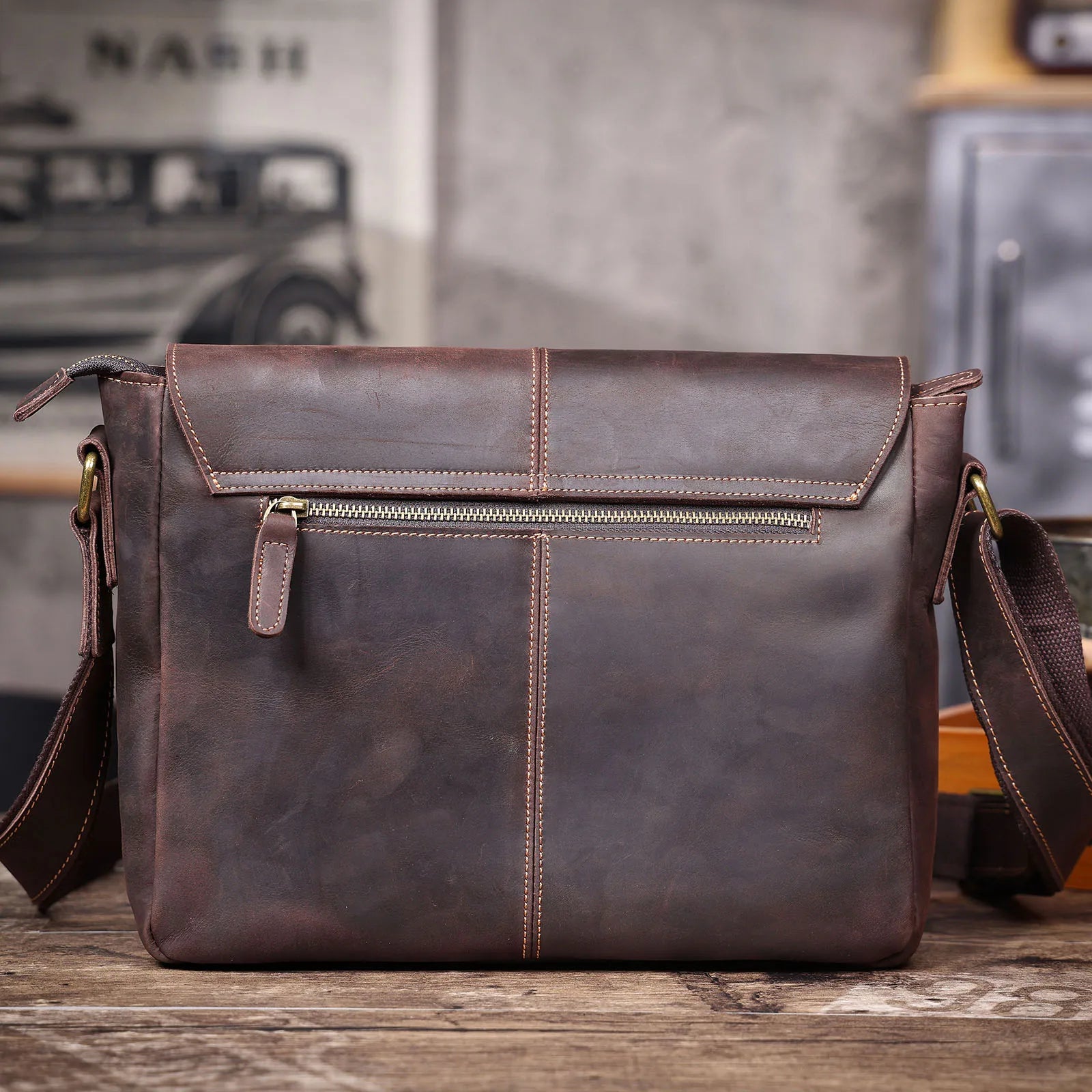Genuine Leather Satchel – Durable Everyday Carry for All