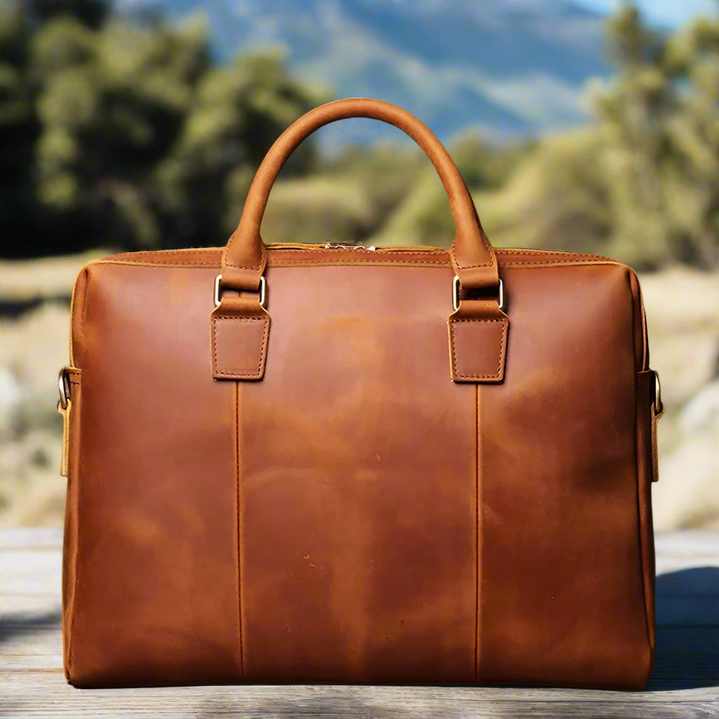 Men’s Full Grain Leather Bag | Business & Work