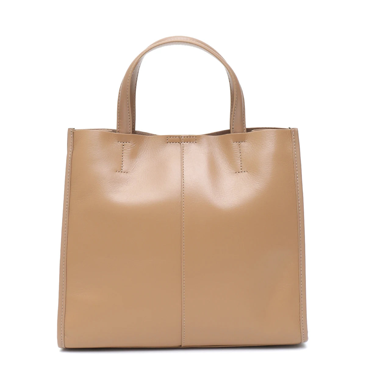 Soft & Durable Women’s Genuine Leather Tote – Organized & Stylish