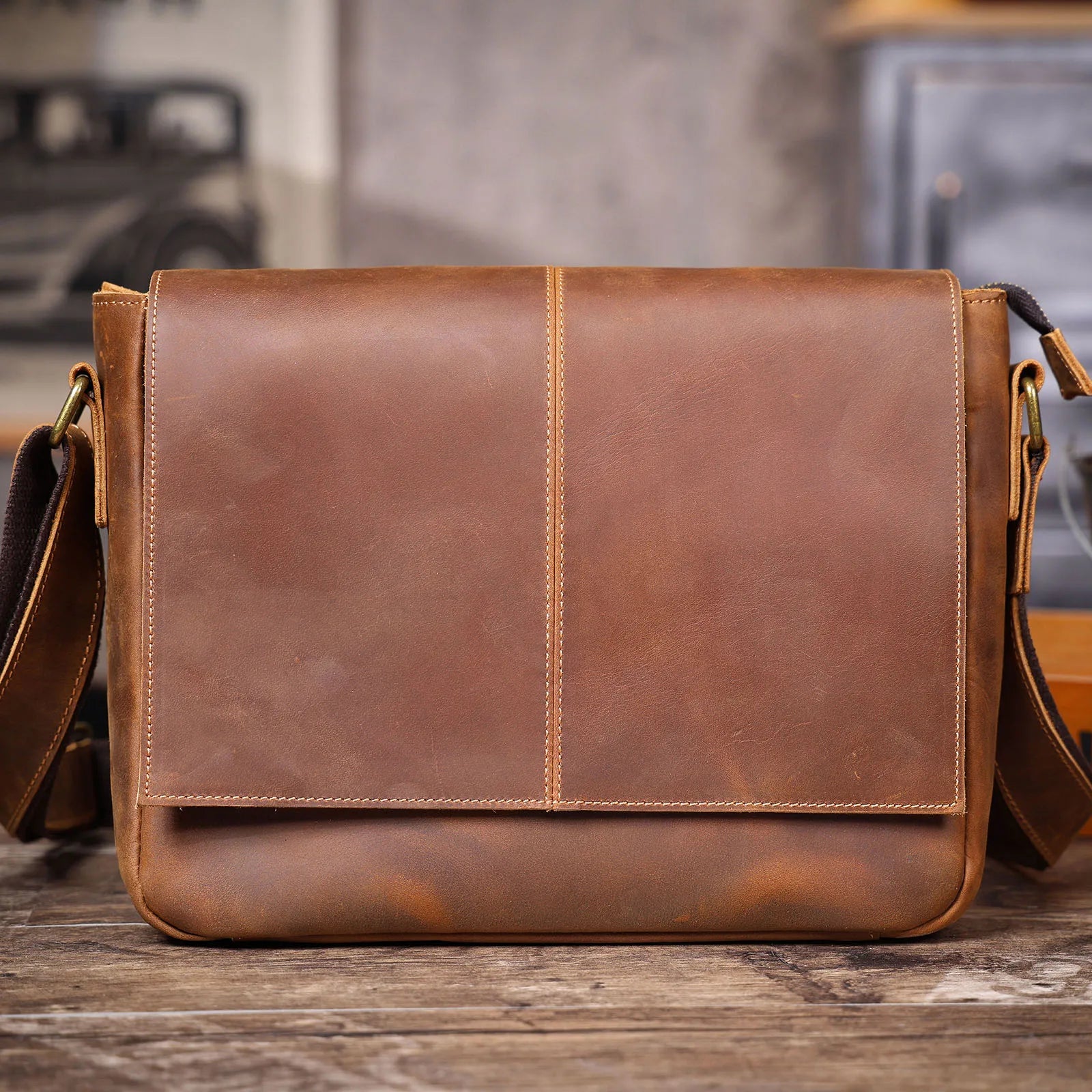 Genuine Leather Satchel – Durable Everyday Carry for All