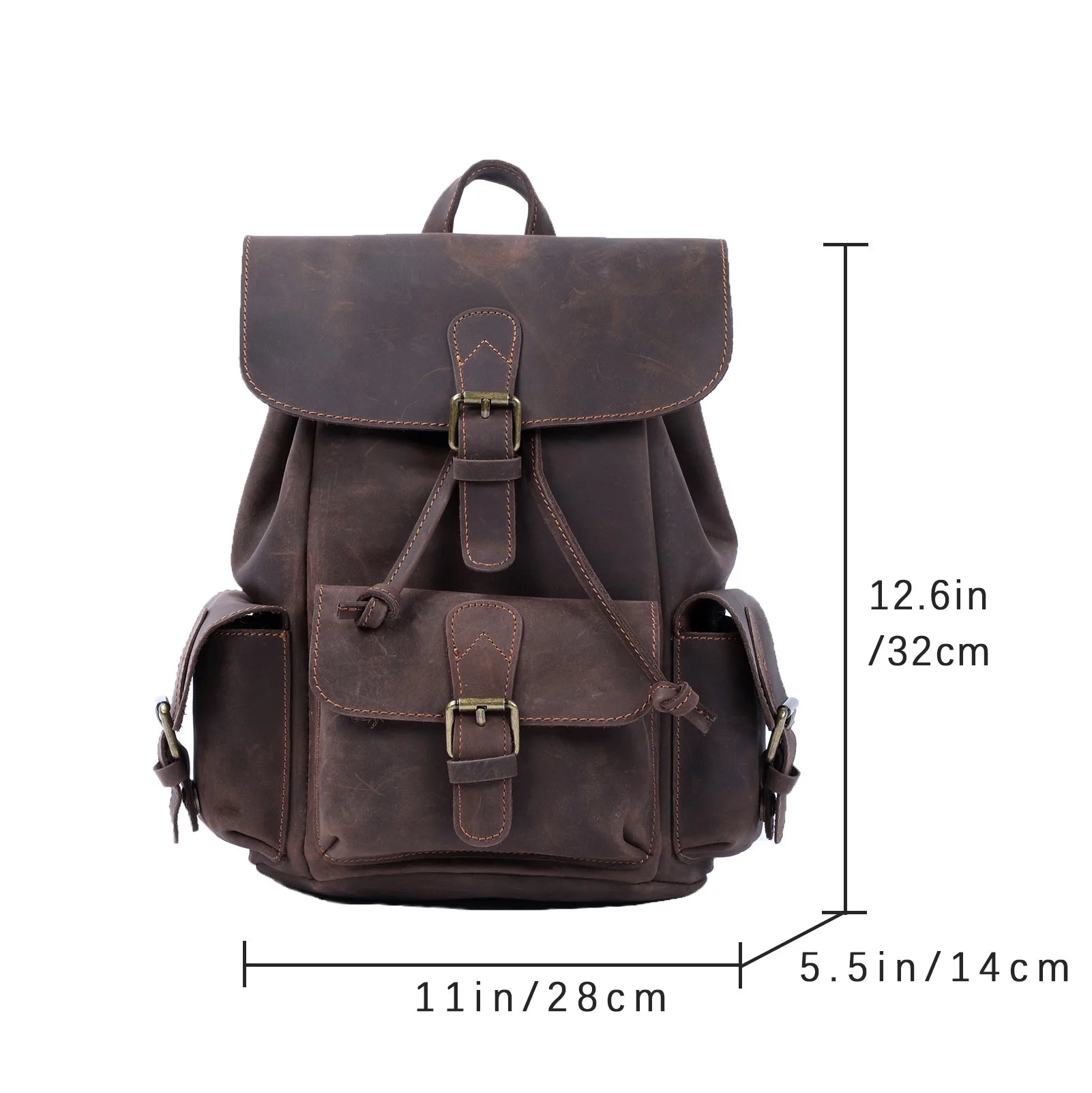 Genuine Leather Backpack for Women | Travel & Work