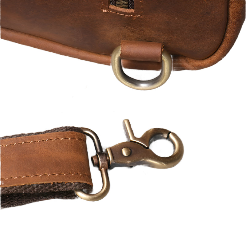 Genuine Leather Crossbody | Travel