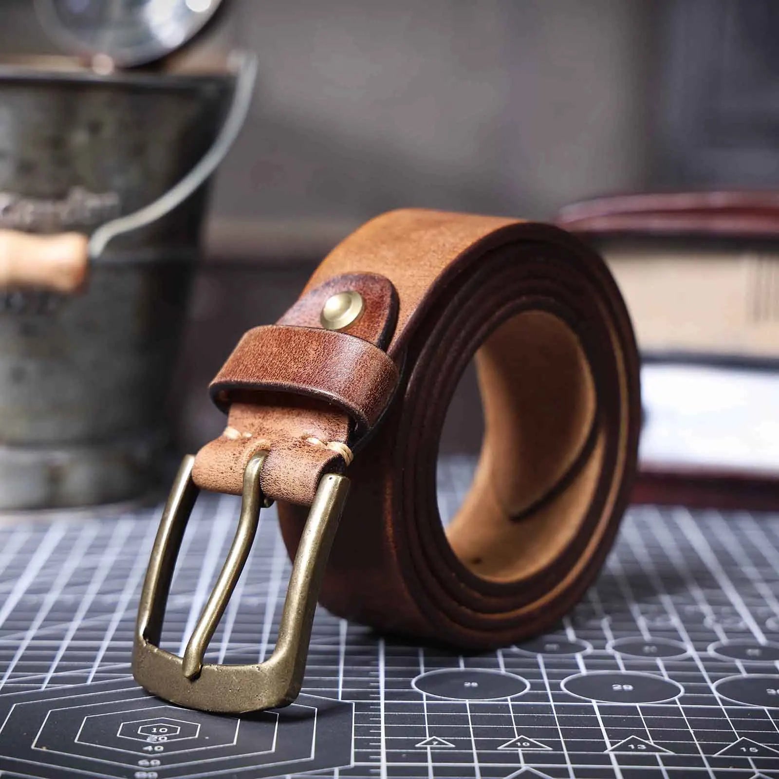 High-Quality Genuine Leather Belt for Men & Women – Classic Everyday Style