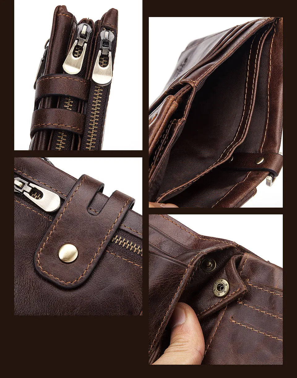 Women’s Genuine Leather Wallet | Travel & Daily Use