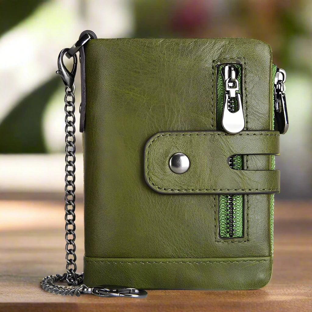 Women’s Genuine Leather Wallet | Travel & Daily Use