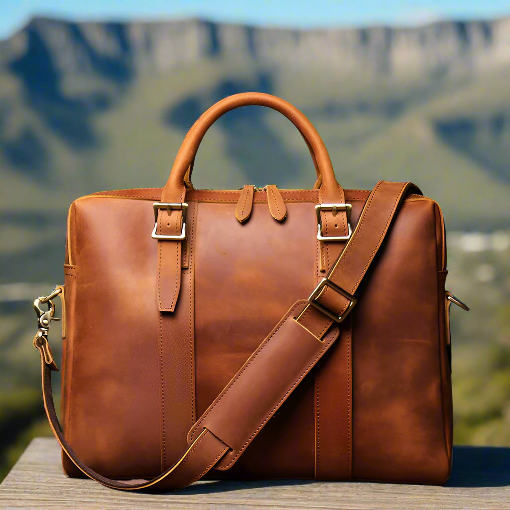 Men’s Full Grain Leather Bag | Business & Work
