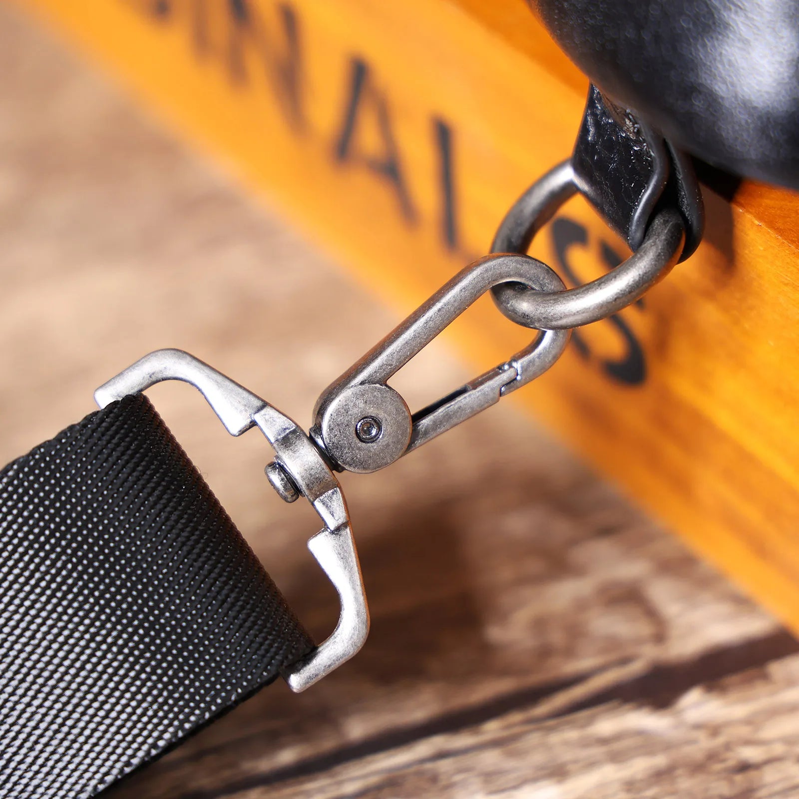 Genuine Leather Box-Shaped Crossbody Bag | Travel & Daily Use
