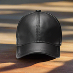 Genuine Leather Baseball Cap | Sports