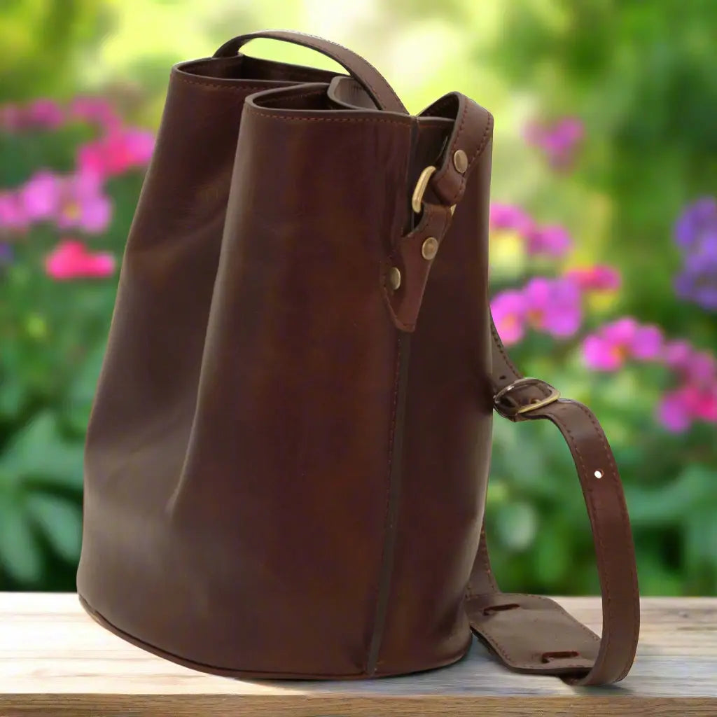 Cowhide Leather Shoulder Bag | Casual & Everyday Use