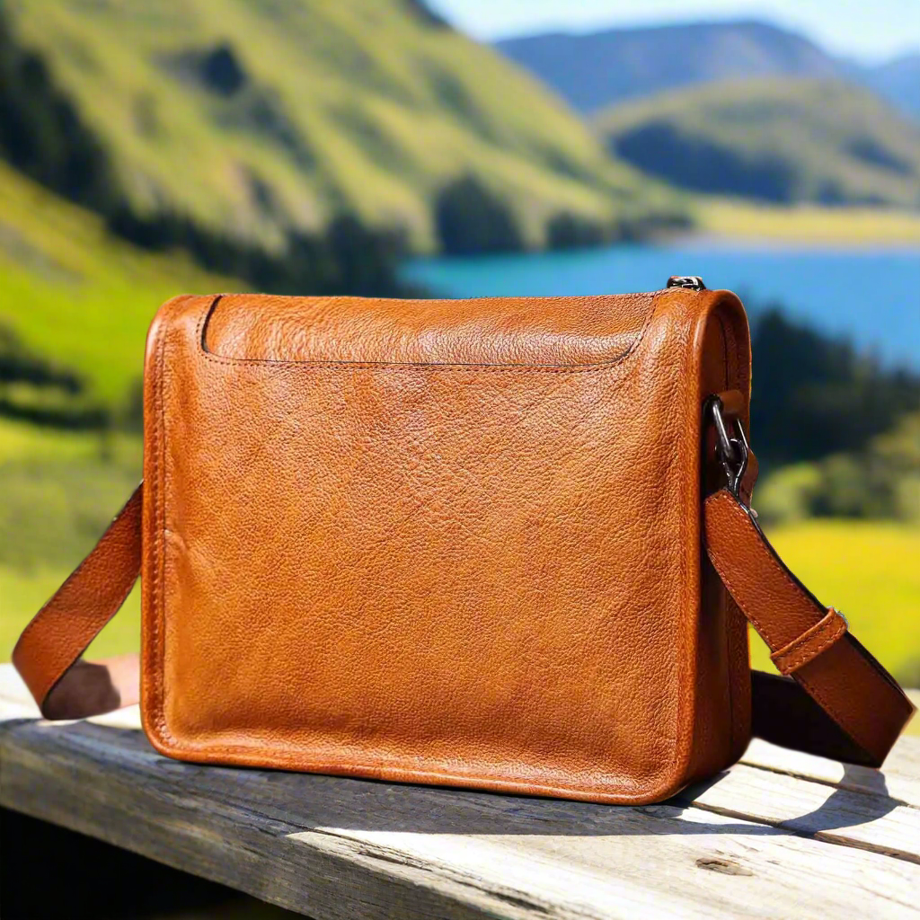 Soft Leather Crossbody Bag | Casual & Daily Use